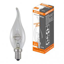 Изображение продукта Лампа накаливания TDM Electric Е14 60W прозрачная SQ0332-0016 